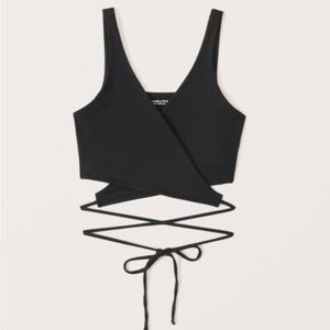 Abercrombie and Fitch Wrap Tank Top